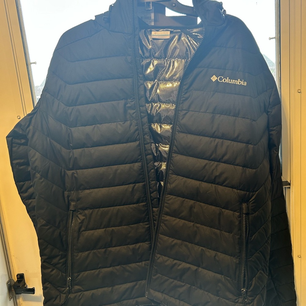 Columbia Omni-heat men’s jacket size medium.